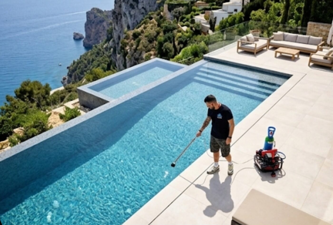 Détection sur piscine